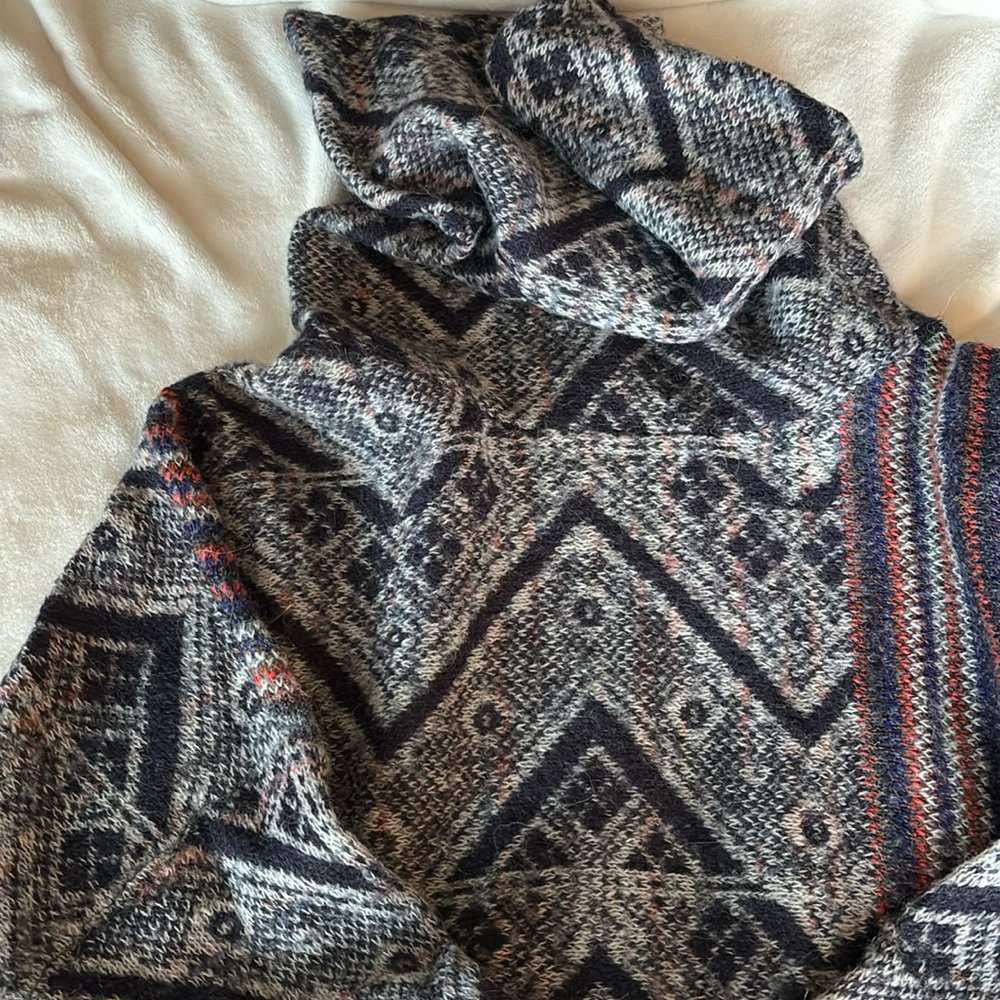 Free People Turtleneck Poncho